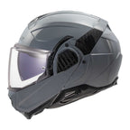 LS2 Motorcycle Touring Flip Over Helmet - FF910 Advant 2 - Solid (Nardo Grey)
