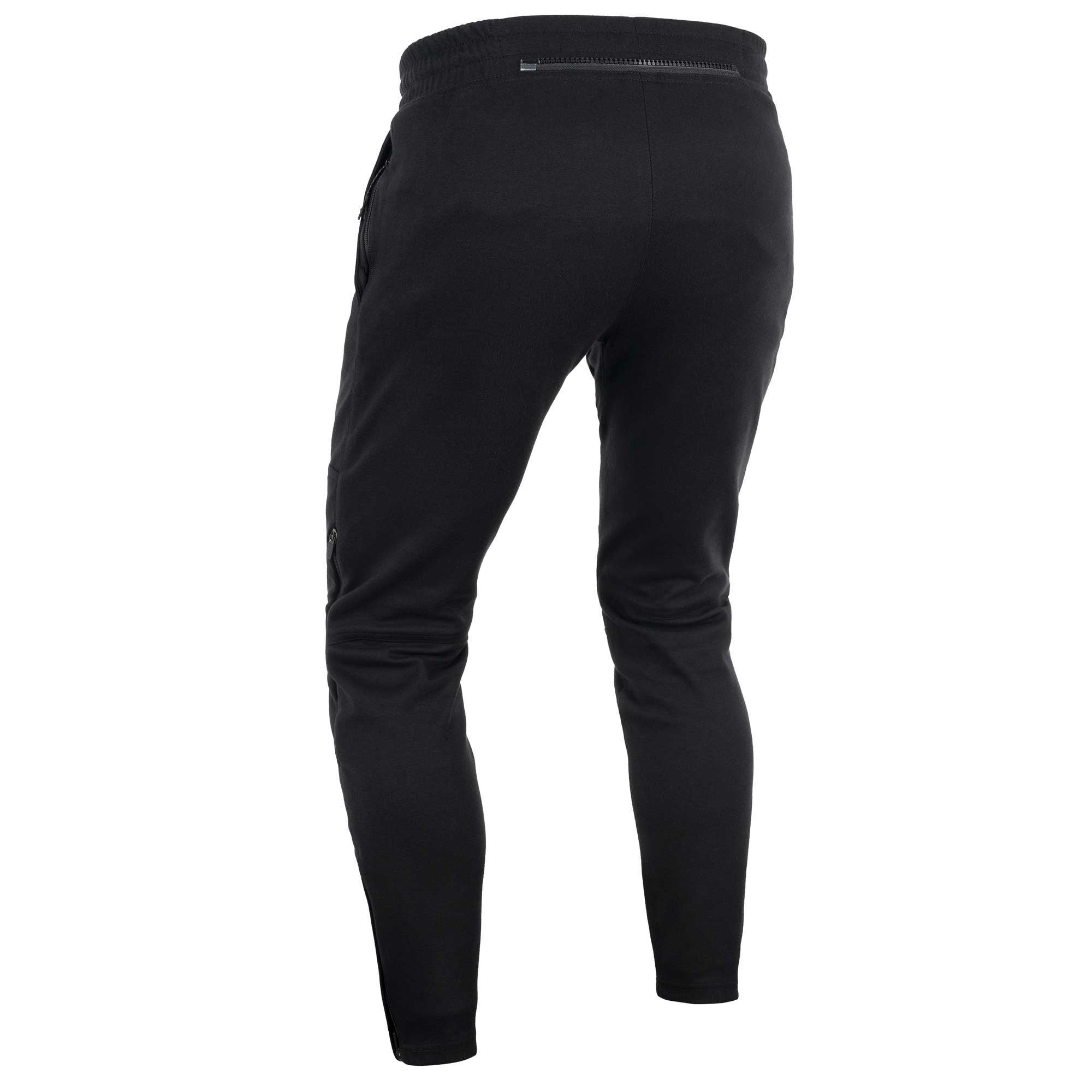 Oxford Motorcycle Jogger Riding Pant - Armourlite (AA) Black - Long Leg