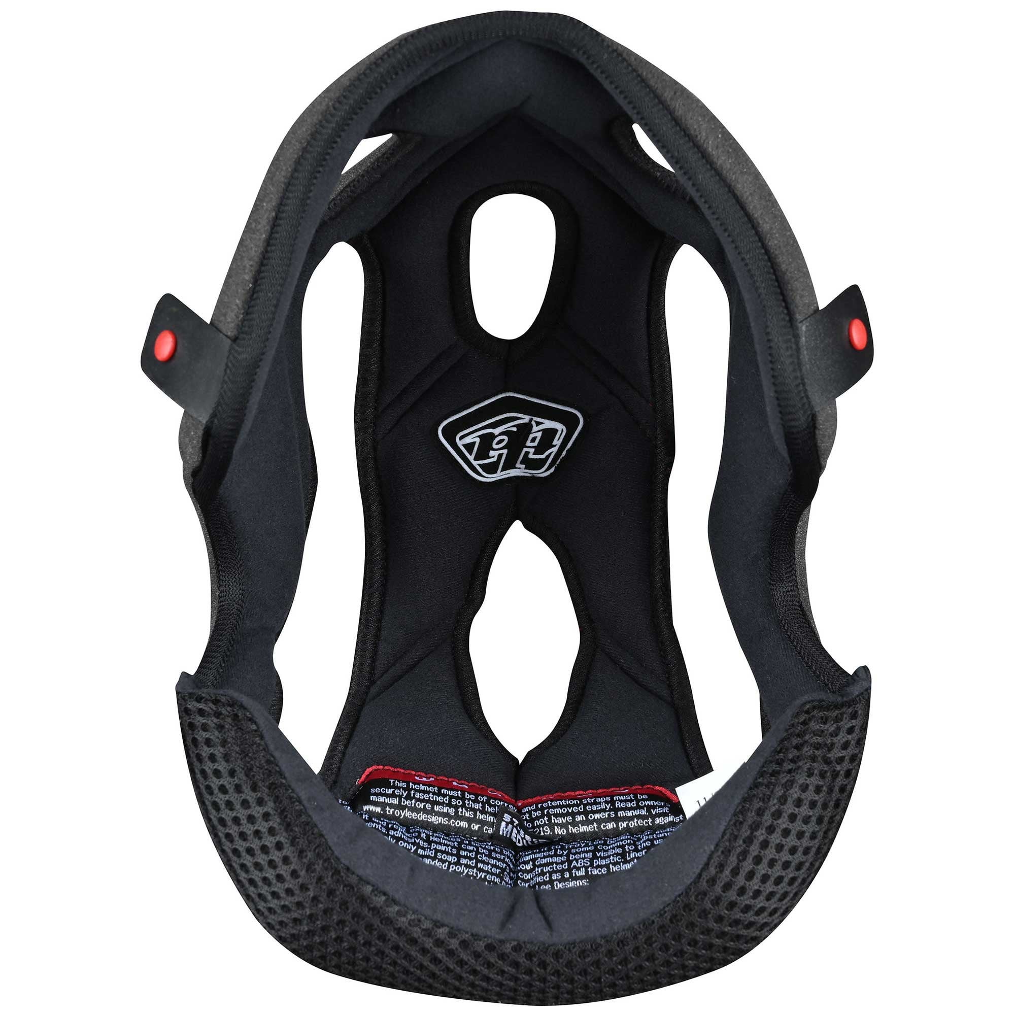 Troy Lee (Spares) Youth Helmet Liner - GP (Black)