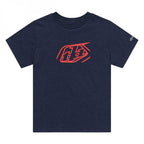 Troy Lee Designs Youth T-Shirt - BADGE (Navy Heather)