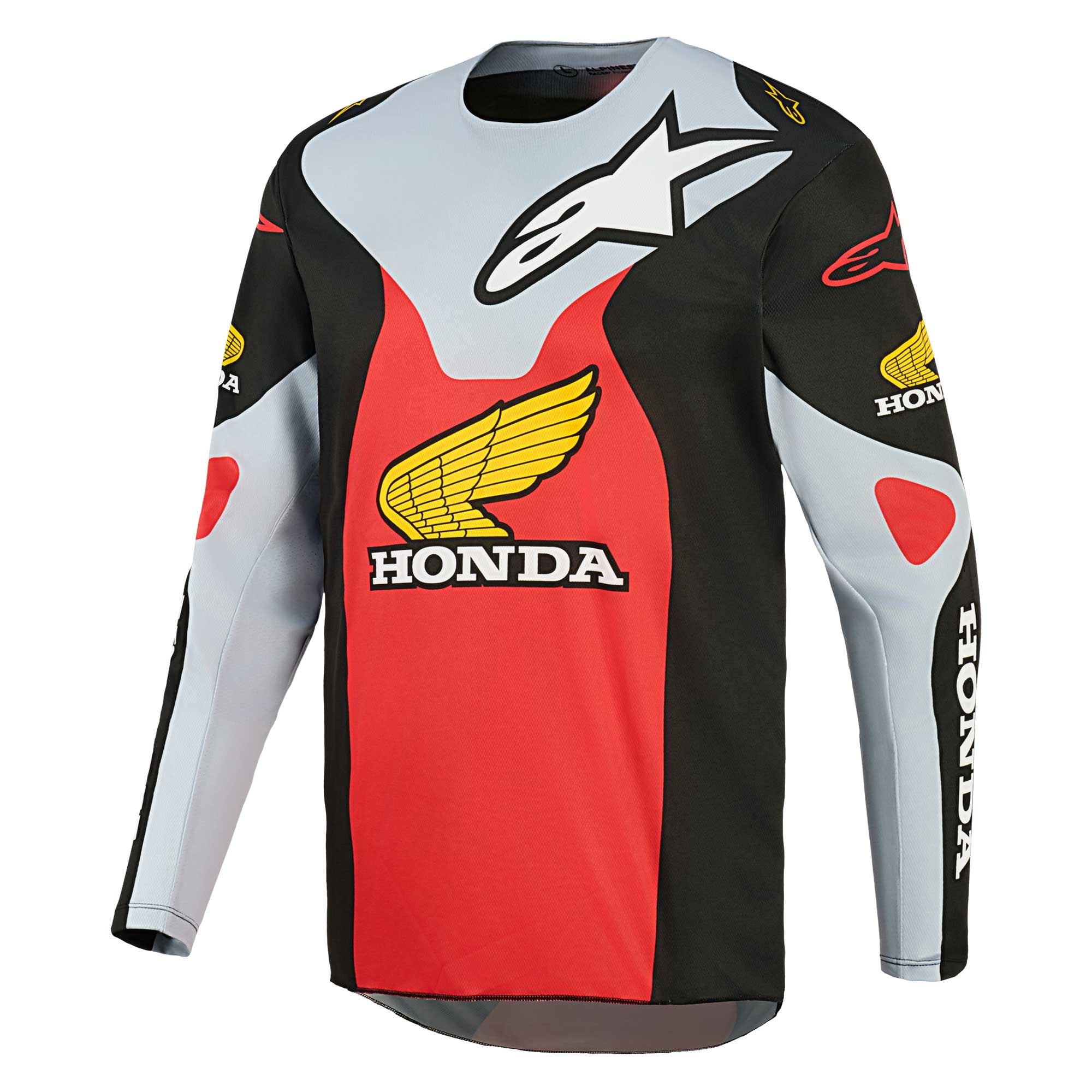 Alpinestars MX Jersey & Pant Kit Deal - Racer HONDA VEIL (Black/Gray/Red)