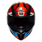 AGV K1-S Fastlap Motorcycle Helmet (Black/Red/Blue)
