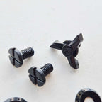 Troy Lee (Spares) MX Helmet - SE5 Peak Screw Set (Black)