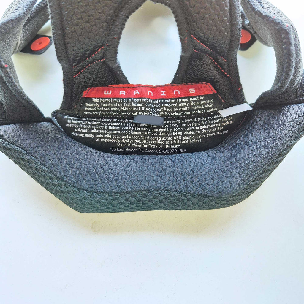 Troy Lee (Spares) Youth Helmet Liner - SE4 (Black)