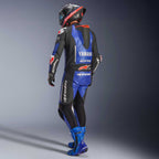 Alpinestars (Yamaha) GP-R7 Leather Race 1pc Suit (Metallic Blue/Black/White/Red Fluo)