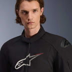 Alpinestars SMX WP Motorcycle Sports Textile Jacket (Black/White/Bright Red)