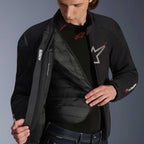 Alpinestars SMX WP Motorcycle Sports Textile Jacket (Black/White/Bright Red)