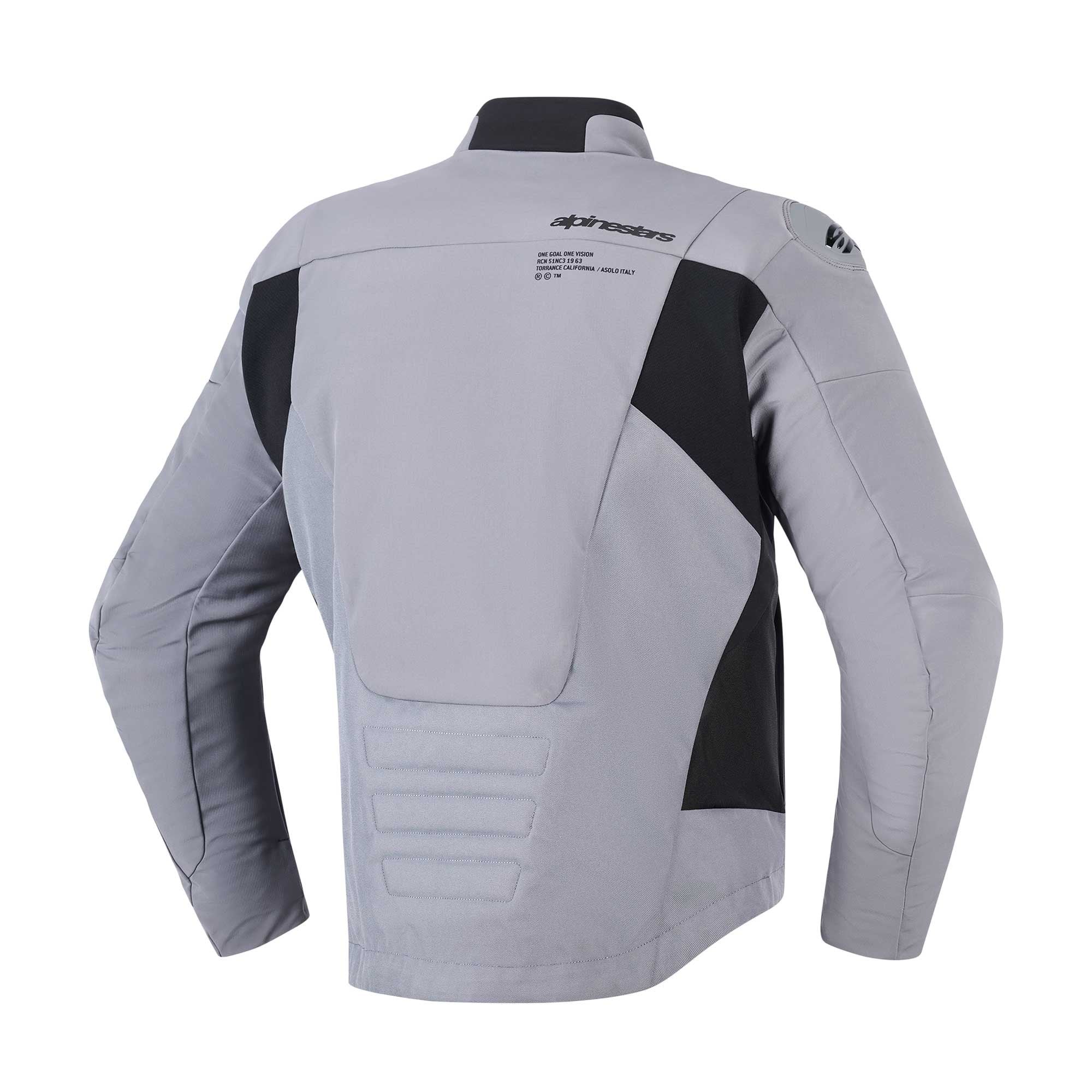 Alpinestars SMX WP Motorcycle Sports Textile Jacket (Dark Grey/Black)