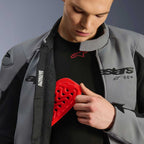 Alpinestars SMX WP Motorcycle Sports Textile Jacket (Dark Grey/Black)
