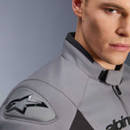 Alpinestars SMX WP Motorcycle Sports Textile Jacket (Dark Grey/Black)