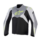 Alpinestars T-Jaws V4 WP Motorcycle Sports Textile Jacket (Black/Ice Grey/Dark Grey)