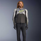 Alpinestars T-Jaws V4 WP Motorcycle Sports Textile Jacket (Black/Ice Grey/Dark Grey)