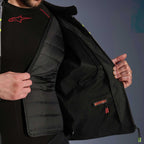 Alpinestars T-Jaws V4 WP Motorcycle Sports Textile Jacket (Black/Ice Grey/Dark Grey)