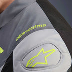 Alpinestars T-Jaws V4 WP Motorcycle Sports Textile Jacket (Black/Ice Grey/Dark Grey)