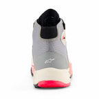 Alpinestars Women's CR-X Motorcycle Riding Shoes (White/Mid Grey/Black/Diva Pink)