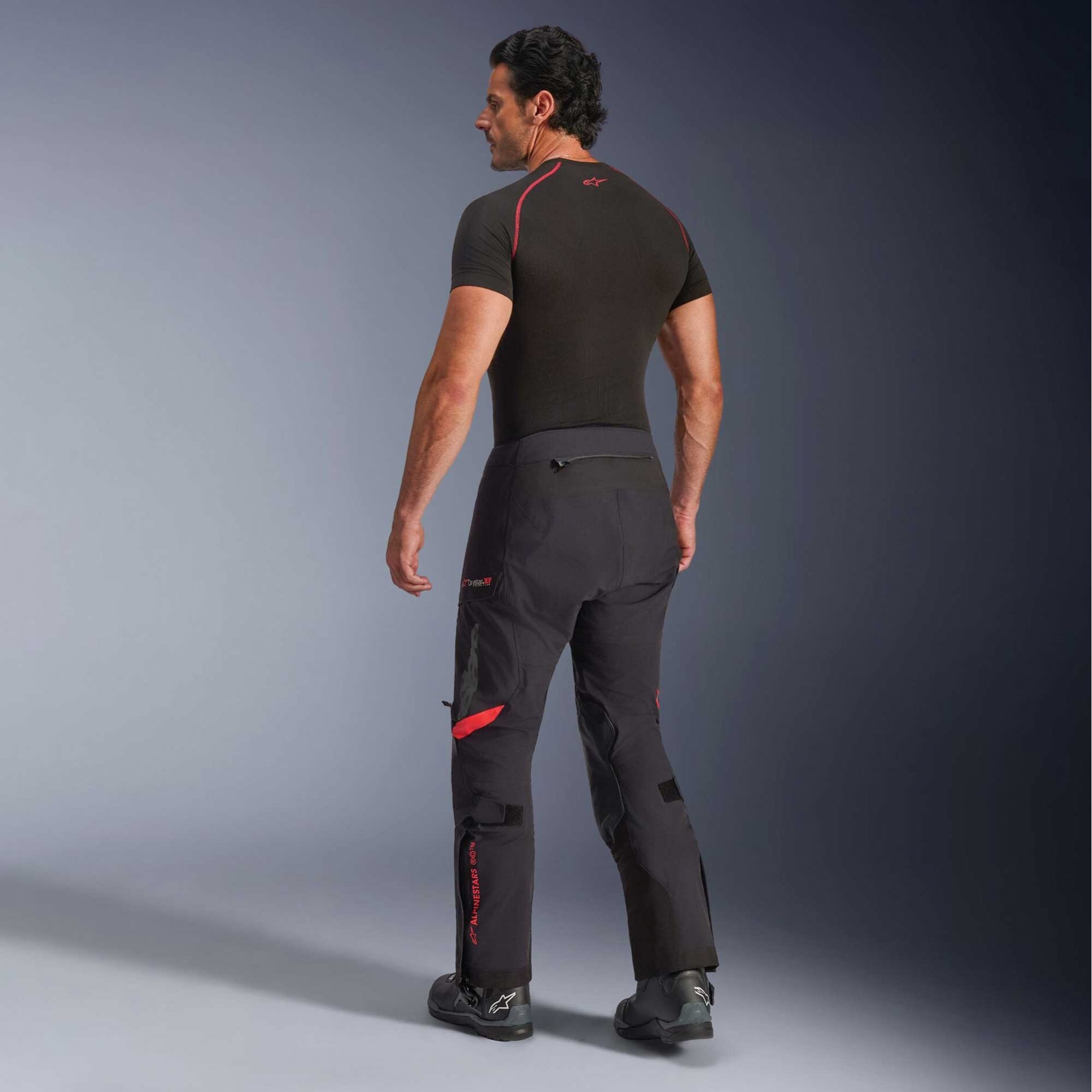 Alpinestars Halo PRO Drystar XF Laminated Motorcycle Adventure Textile Pant - Waterproof (Black/Dark Shadow)