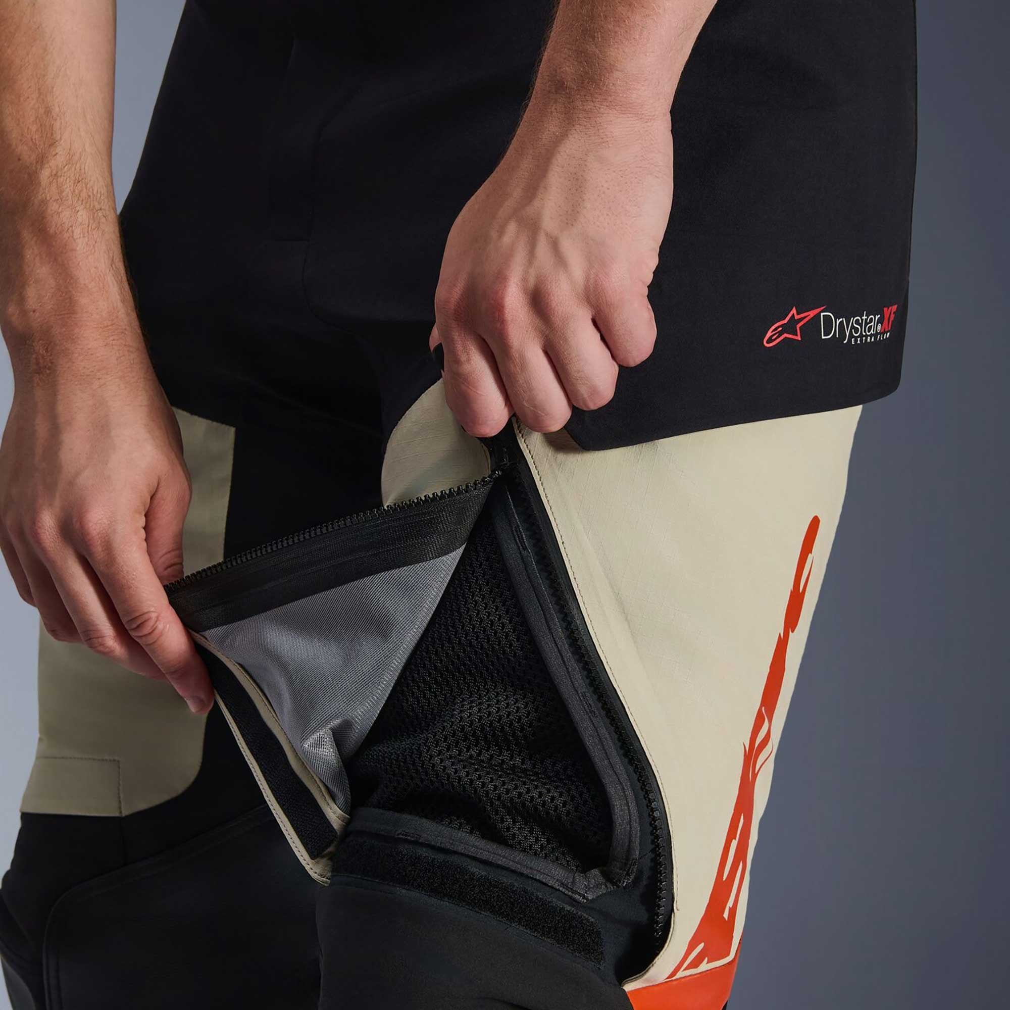 Alpinestars Halo PRO Drystar XF Laminated Motorcycle Adventure Textile Pant - Waterproof (Mastic/Black)