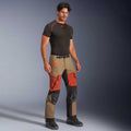 Alpinestars Halo PRO Drystar XF Laminated Motorcycle Adventure Textile Pant - Waterproof (Walnut/Rust/Black)