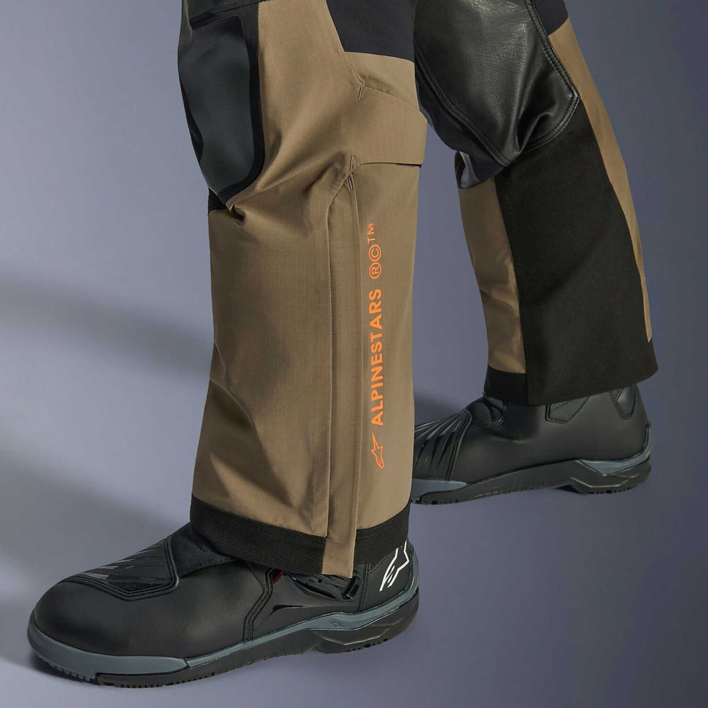 Alpinestars Halo PRO Drystar XF Laminated Motorcycle Adventure Textile Pant - Waterproof (Walnut/Rust/Black)