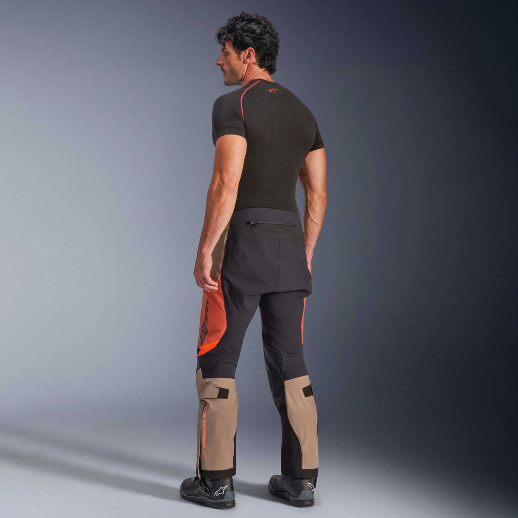 Alpinestars Halo PRO Drystar XF Laminated Motorcycle Adventure Textile Pant - Waterproof (Walnut/Rust/Black)