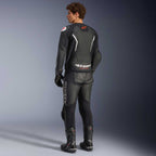 Alpinestars GP FORCE V2 Airflow Motorcycle Leather Jacket (Black/White)