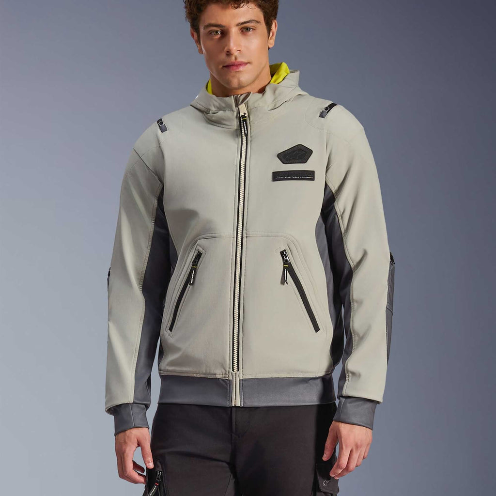 Alpinestars MOBLAST WP Motorcycle Urban Textile Jacket (Iron Grey/Dark Sage)