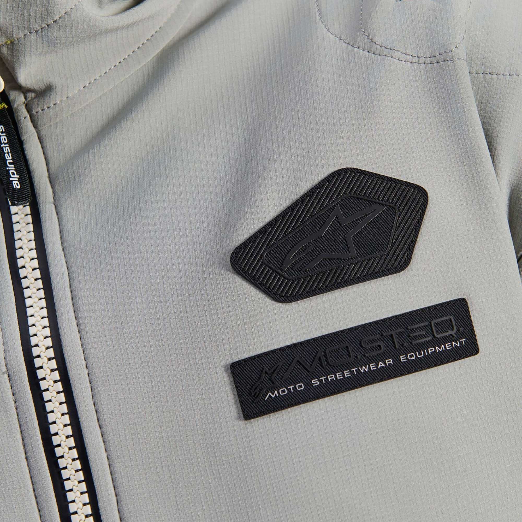Alpinestars MOBLAST WP Motorcycle Urban Textile Jacket (Iron Grey/Dark Sage)