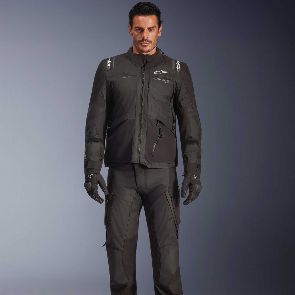 Alpinestars Andes Drystar V4 Motorcycle Adventure Textile Jacket (Black)