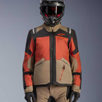 Alpinestars Andes Drystar V4 Motorcycle Adventure Textile Jacket (Wallnut/Rust/Black)