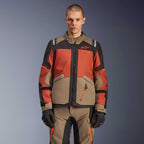 Alpinestars Andes Drystar V4 Motorcycle Adventure Textile Jacket (Wallnut/Rust/Black)