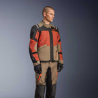 Alpinestars Andes Drystar V4 Motorcycle Adventure Textile Jacket (Wallnut/Rust/Black)