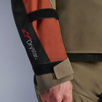 Alpinestars Andes Drystar V4 Motorcycle Adventure Textile Jacket (Wallnut/Rust/Black)