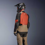 Alpinestars Andes Drystar V4 Motorcycle Adventure Textile Jacket (Wallnut/Rust/Black)