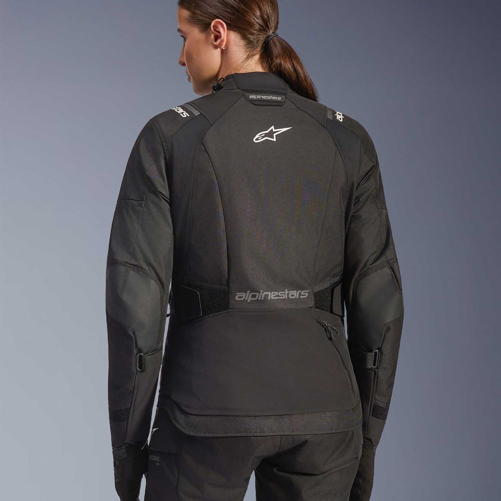 Alpinestars Women's Andes Drystar V4 Motorcycle Textile Jacket (Black)
