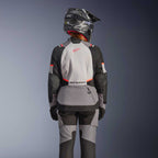 Alpinestars Women's Andes Drystar V4 Motorcycle Textile Jacket (Ice Grey/Dark Grey/Black/Coral Fluo)