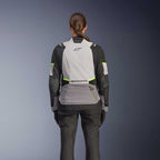 Alpinestars Women's Andes Drystar V4 Motorcycle Textile Jacket (Ice Grey/Dark Grey/Black/Yellow Fluo)