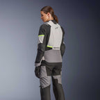 Alpinestars Women's Andes Drystar V4 Motorcycle Textile Jacket (Ice Grey/Dark Grey/Black/Yellow Fluo)