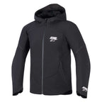 Alpinestars AeroShell WP Motorcycle Sports Urban Softshell Jacket (Black/Black)