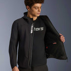 Alpinestars AeroShell WP Motorcycle Sports Urban Softshell Jacket (Black/Black)
