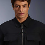 Alpinestars BRYON WR Overshirt Motorcycle Urban Textile Jacket (Black)