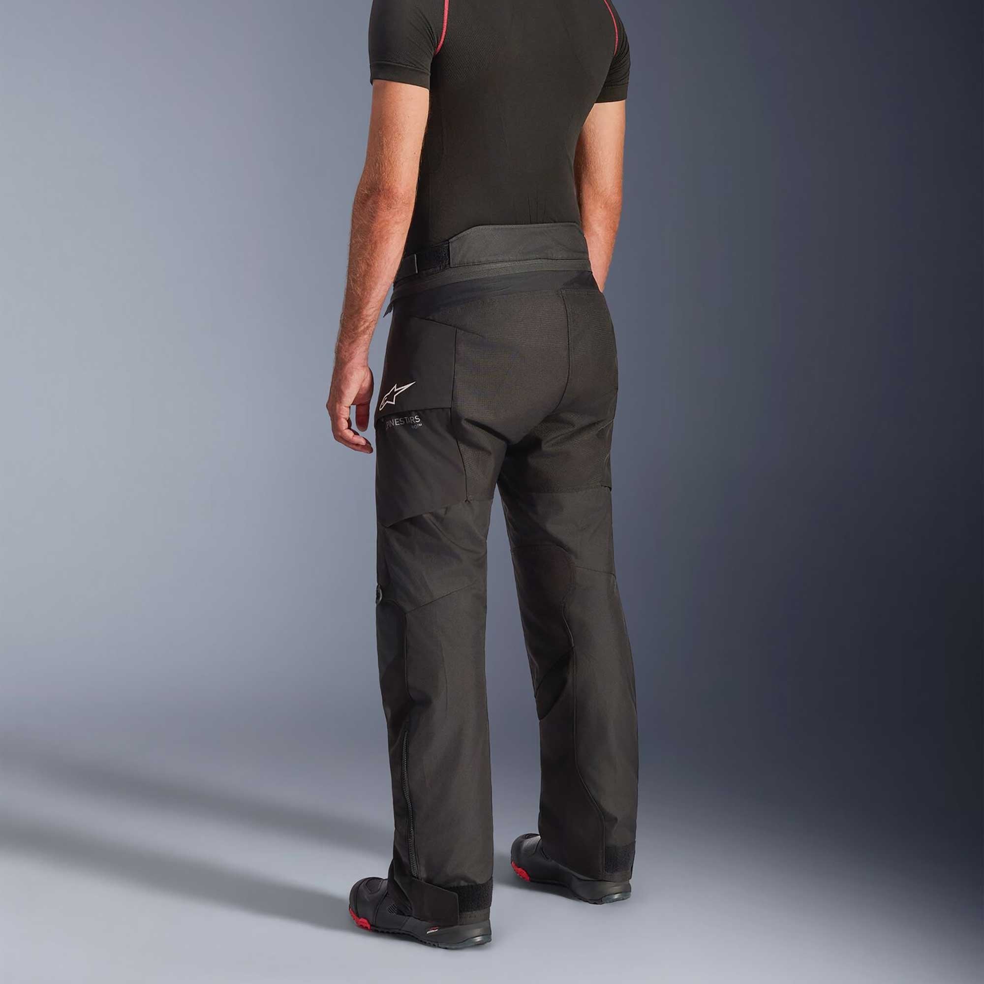 Alpinestars Andes Drystar V4 Motorcycle Adventure Textile Pant (Black) *Short Leg*