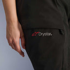 Alpinestars Women's Andes Drystar V4 Motorcycle Textile Pant (Black)
