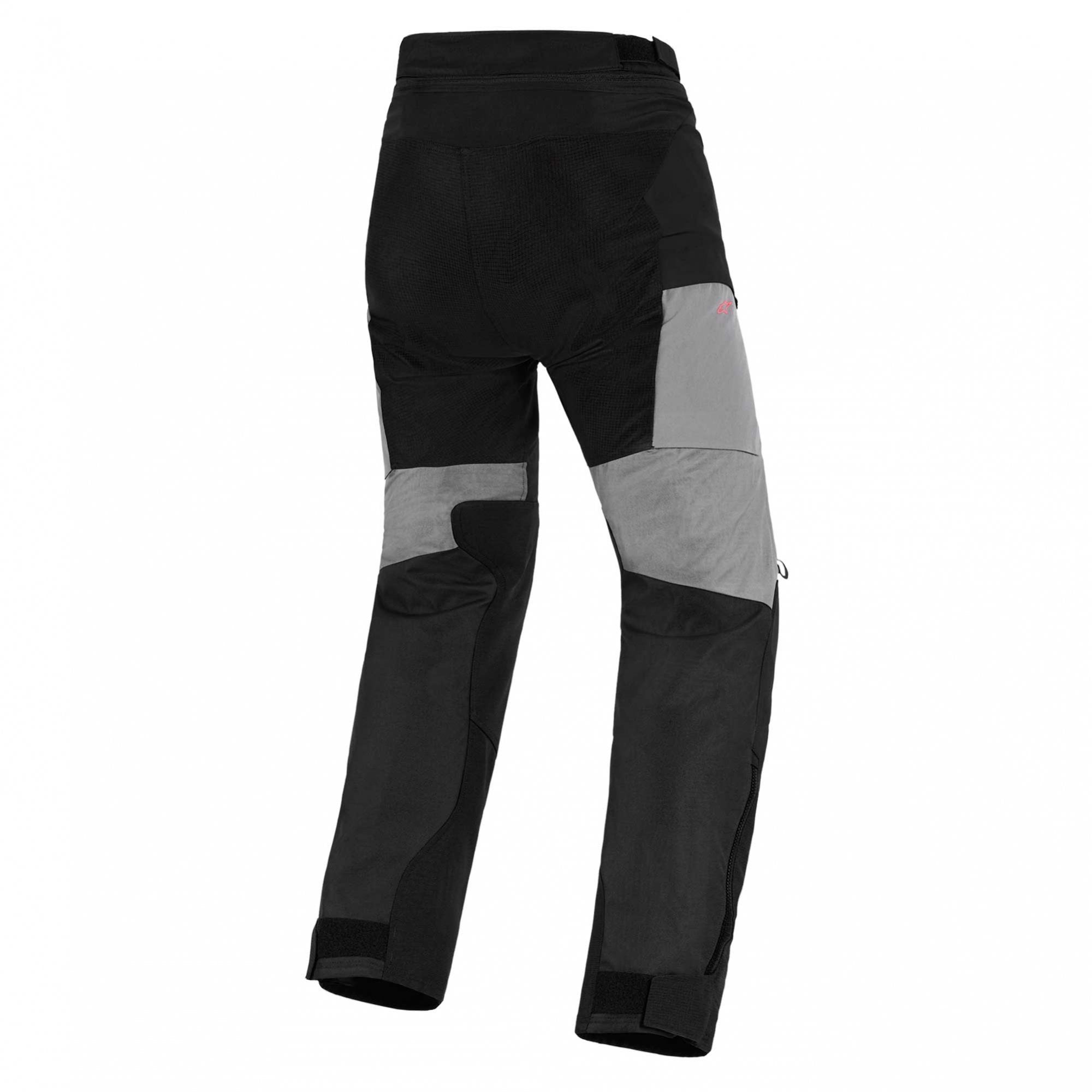 Alpinestars Women's Andes Drystar V4 Motorcycle Textile Pant (Black/Dark Grey)
