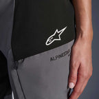 Alpinestars Women's Andes Drystar V4 Motorcycle Textile Pant (Black/Dark Grey)