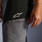 Alpinestars Women's Andes Drystar V4 Motorcycle Textile Pant (Black/Dark Grey)