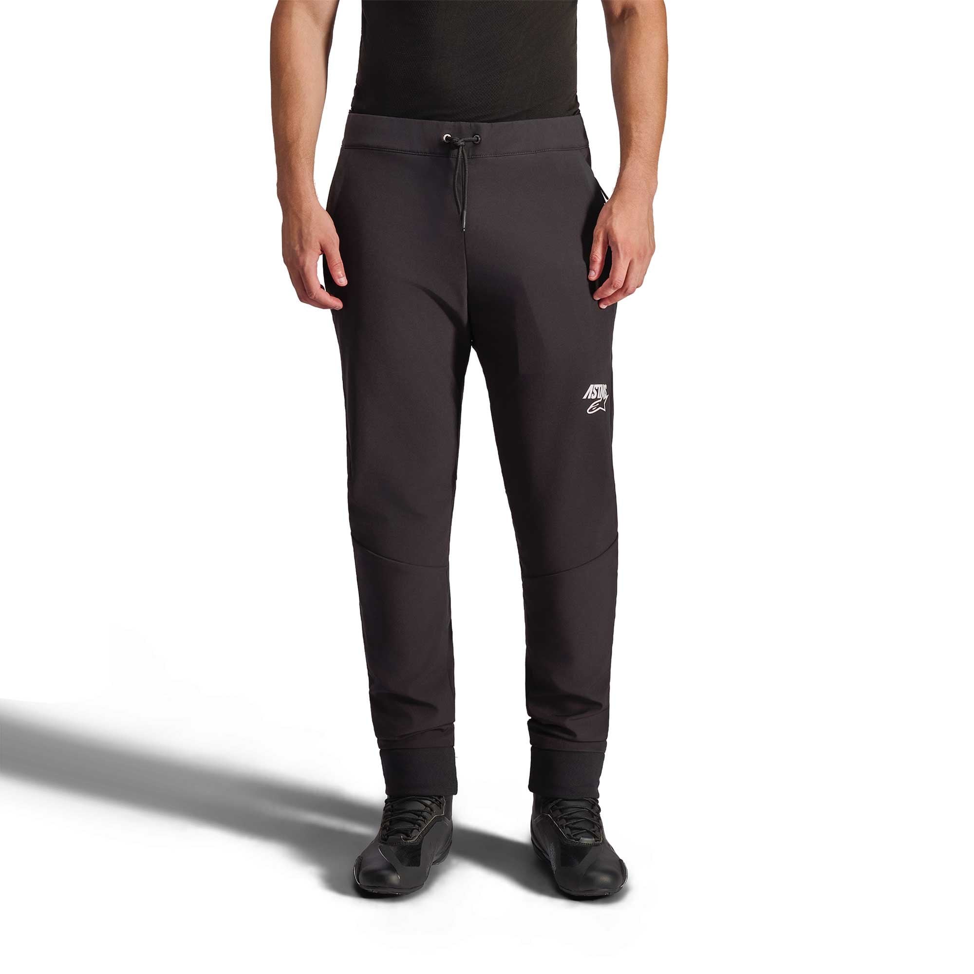 Alpinestars AeroShell Motorcycle Sports Urban Softshell Jogger (Black/White)
