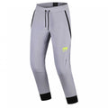 Alpinestars AeroShell Motorcycle Sports Urban Softshell Jogger (Mid Grey/Yellow Fluo)
