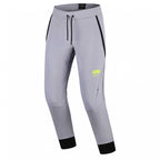 Alpinestars AeroShell Motorcycle Sports Urban Softshell Jogger (Mid Grey/Yellow Fluo)