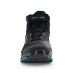 Alpinestars CR-X Drystar Waterproof Motorcycle Adventure Riding Shoes (Black/Petrol/Orange Fluo)