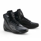 Alpinestars Faster-4 DRYSTAR WP Motorcycle Riding Shoes (Black/Cool Grey)